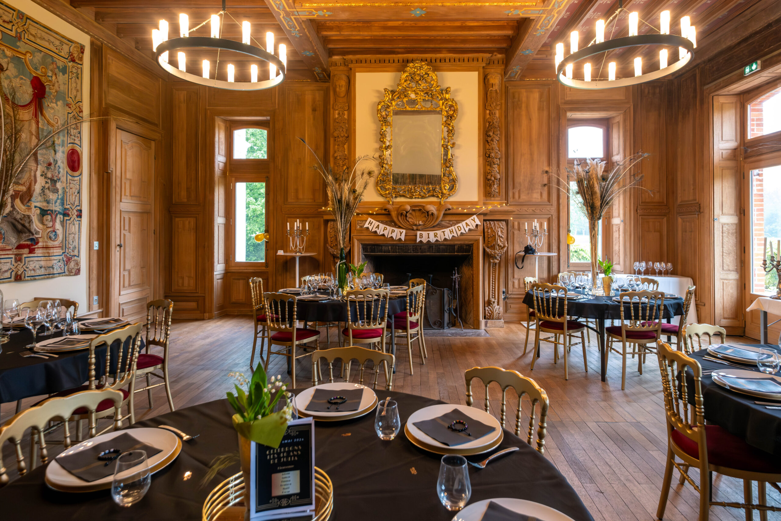 Photo évènement privé, anniversaire au domaine de la Trigalière