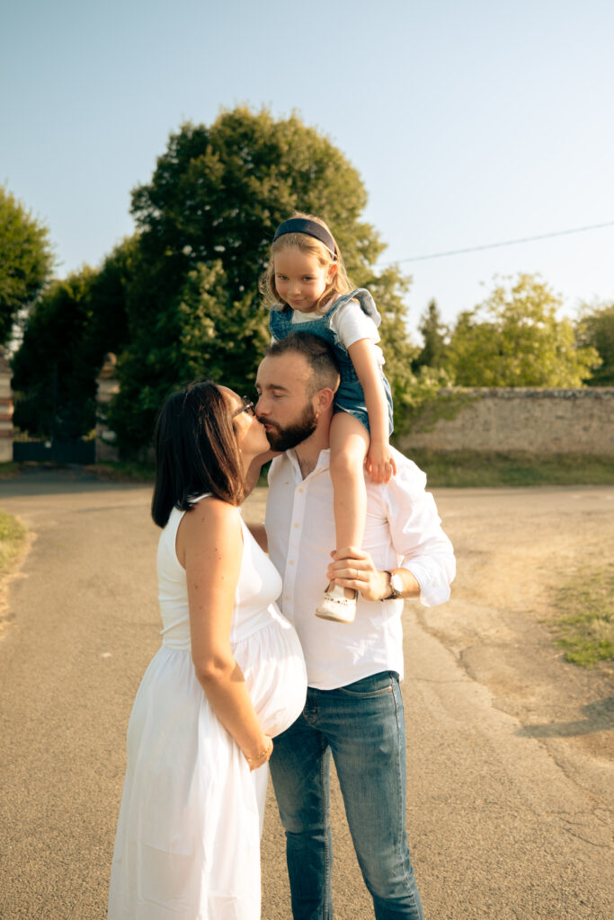 séance grossesse extérieur nature à Tours