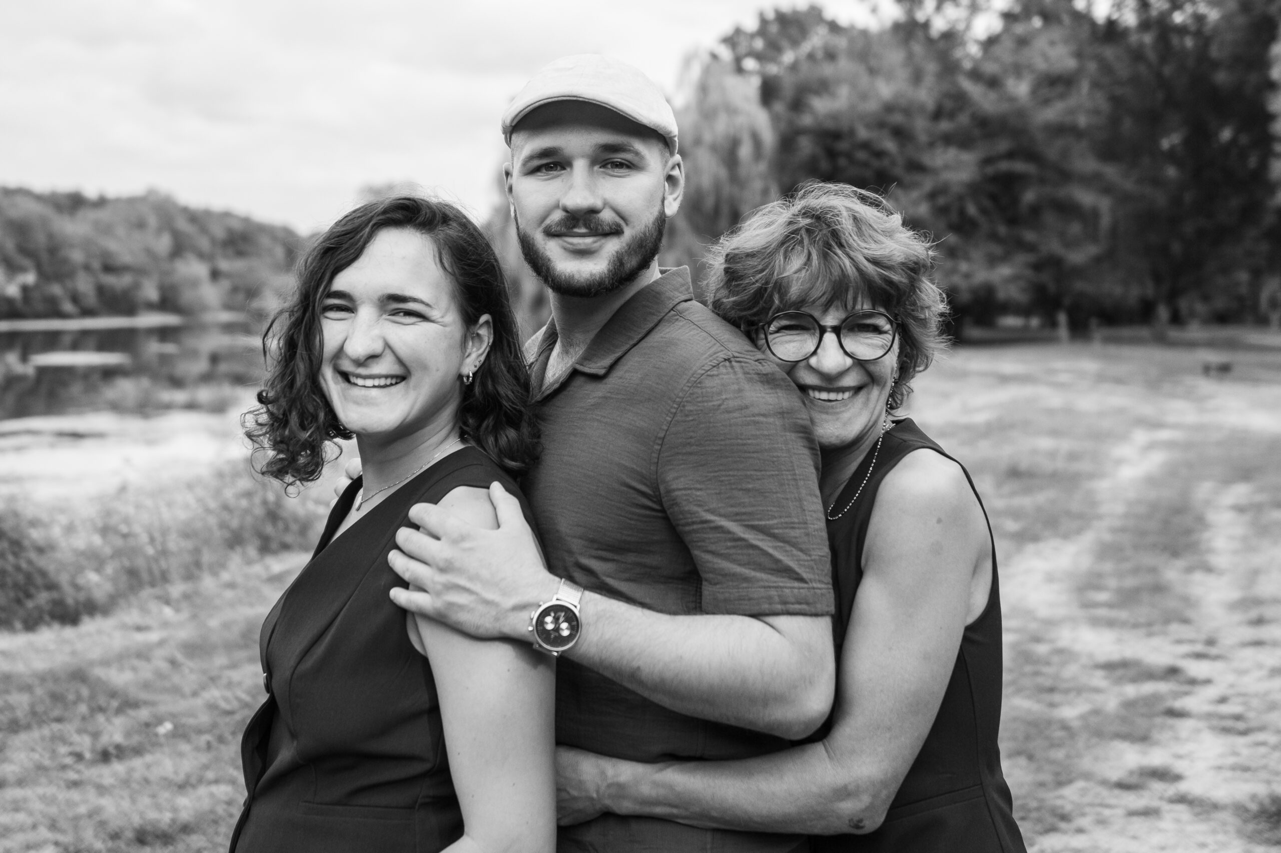 Séance photo parent enfant intergénérationnel à Tours